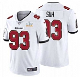 Nike Men & Women & Youth Buccaneers 93 Ndamukong Suh White 2021 Super Bowl LV Vapor Untouchable Limited Jersey,baseball caps,new era cap wholesale,wholesale hats